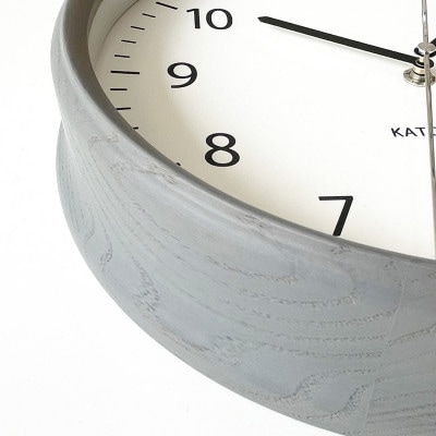 掛け時計 KATOMOKU Muku clock 4 km-57G 木製 無垢 インテリア
