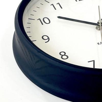 掛け時計 KATOMOKU Muku clock 4 km-57B 木製 無垢 インテリア