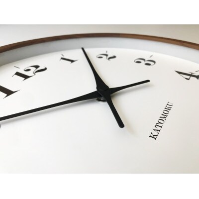 掛け時計 KATOMOKU Muku clock km-98B 木製 インテリア