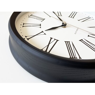 掛け時計 KATOMOKU Muku clock 5 km-58B 木製 無垢 インテリア