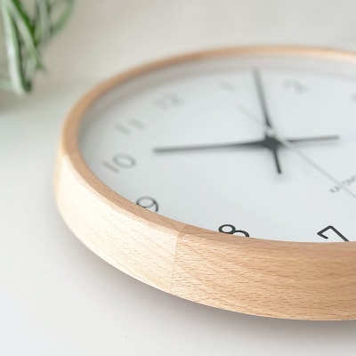 掛け時計 KATOMOKU Muku clock km-104NA 木製 インテリア