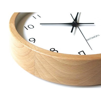 掛け時計 KATOMOKU Muku clock km-104NA 木製 インテリア