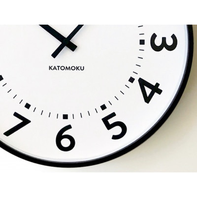 掛け時計 KATOMOKU Plywood clock km-106BR  曲げわっぱ インテリア