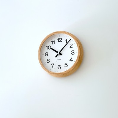 掛け時計 KATOMOKU Muku clock km-108OA 木製 インテリア