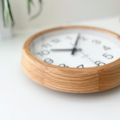 掛け時計 KATOMOKU Muku clock km-108OA 木製 インテリア