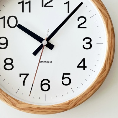 掛け時計 KATOMOKU Muku clock km-108OA 木製 インテリア