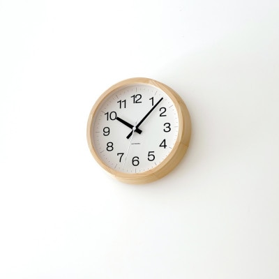 掛け時計 KATOMOKU Muku clock km-108HI 木製 インテリア