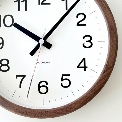 掛け時計 KATOMOKU Muku clock km-108WA 木製 インテリア