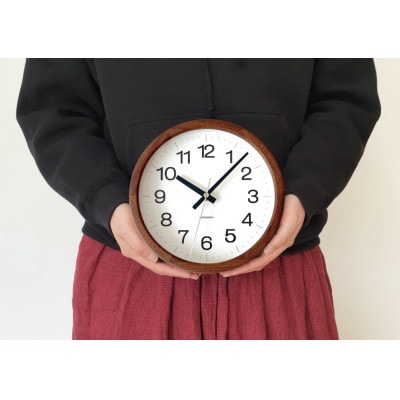 掛け時計 KATOMOKU Muku clock km-108WA 木製 インテリア