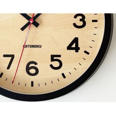 掛け時計 KATOMOKU Muku clock km-107BL 木製 インテリア
