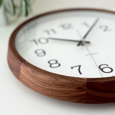 掛け時計 KATOMOKU Muku clock km-113WA　木製 インテリア