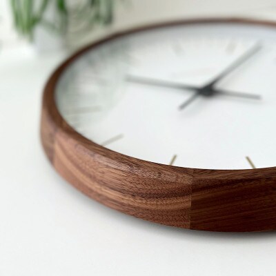 掛け時計 KATOMOKU Muku clock km-129WA　木製 インテリア