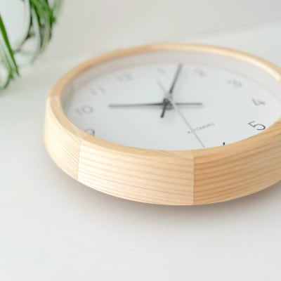 掛け時計 KATOMOKU Muku clock km-130HI 木製 インテリア