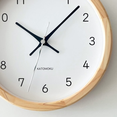掛け時計 KATOMOKU Muku clock km-130HI 木製 インテリア