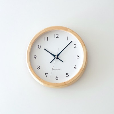 掛け時計 KATOMOKU Muku clock km-130HI 木製 インテリア