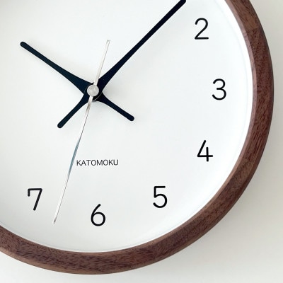 掛け時計 KATOMOKU Muku clock km-130WA 木製 インテリア