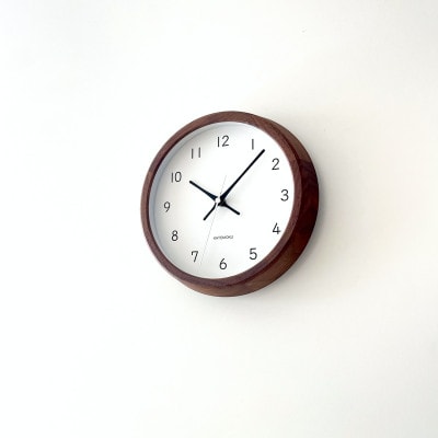 掛け時計 KATOMOKU Muku clock km-130WA 木製 インテリア