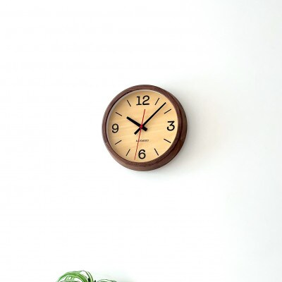 掛け時計 KATOMOKU Muku clock km-136WA 木製 インテリア