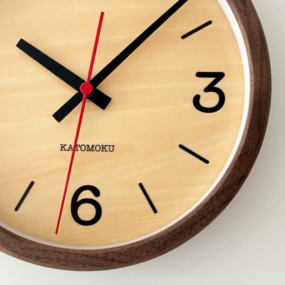 掛け時計 KATOMOKU Muku clock km-136WA 木製 インテリア