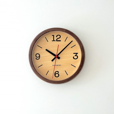掛け時計 KATOMOKU Muku clock km-136WA 木製 インテリア