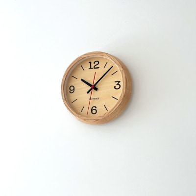 掛け時計 KATOMOKU Muku clock km-136OA 木製 インテリア