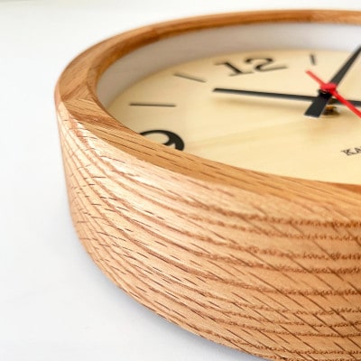 掛け時計 KATOMOKU Muku clock km-136OA 木製 インテリア