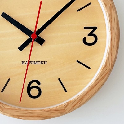 掛け時計 KATOMOKU Muku clock km-136OA 木製 インテリア