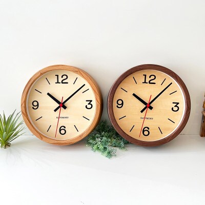 掛け時計 KATOMOKU Muku clock km-136OA 木製 インテリア