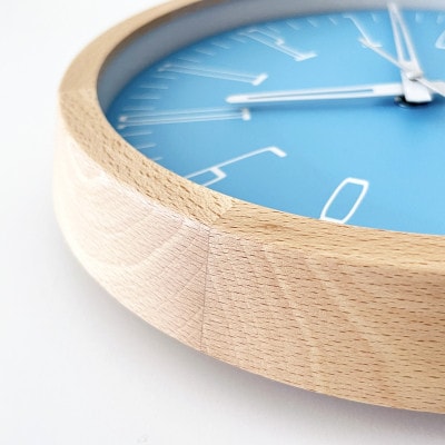 掛け時計 KATOMOKU Muku clock km-141LB 木製 インテリア