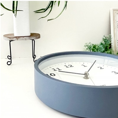 KATOMOKU Plywood clock グレー km-84GR 木製 掛け時計 | 岐阜県郡上市