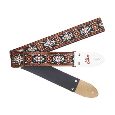 【ギターストラップ】 Elara Straps Mellow Chandelier Orange