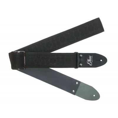 【ギターストラップ】 Elara Straps Windmolen Noir Ultrasuede
