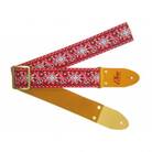 【ギターストラップ】Elara Straps Peacock Queue Crimson