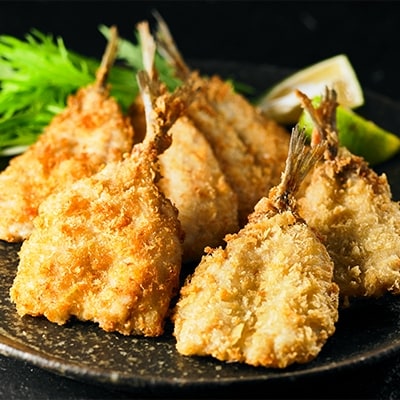 海鮮フライセット 岩牡蠣 スルメイカ アジフライ