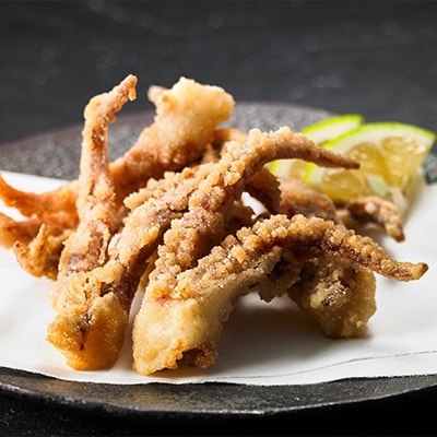 スルメイカ 三昧セット 刺身 肝醤油漬け 唐揚げ