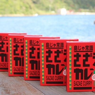 【寄付額改定】海士のご当地カレー!さざえカレー5パックセット