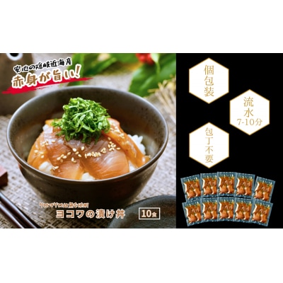 マグロ幼魚  10食 計650g