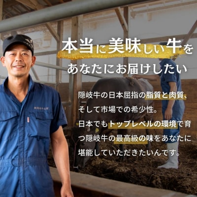 【ふるさと納税】牛肉 お肉 A5 A4 黒毛和牛 隠岐牛 ロース すき焼き 400g 霜降り 冷凍