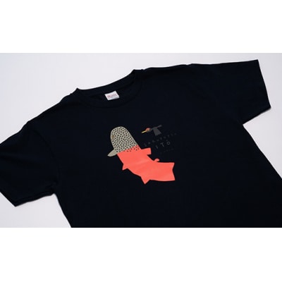 イトウ　Tシャツ(ネイビー・Mサイズ)【12008】