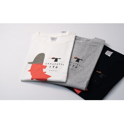 イトウ　Tシャツ(杢グレー・Lサイズ)【12013】