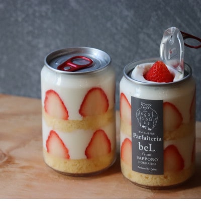 ショートケーキ缶とふわ缶2種類　(計6缶セット)　登録意匠