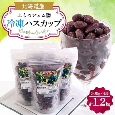 冷凍ハスカップ　300g×4袋セット(計1.2kg)