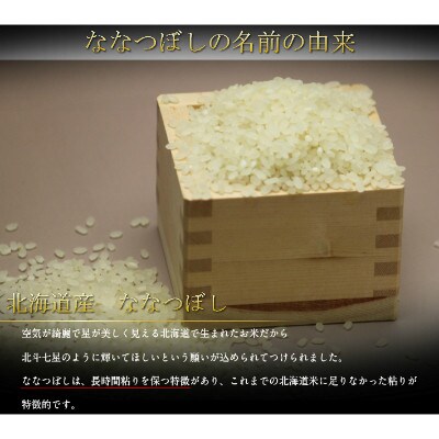 【毎月定期便】冷めてもモチモチ 北海道富良野産 ななつぼし 精米 10kg×1袋 全3回