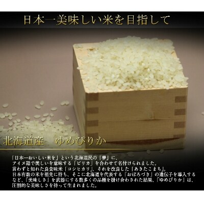 2023年2月発送開始『定期便』お米食比べ3種各10kgゆめぴりか・ななつぼし・ふっくりんこ全3回