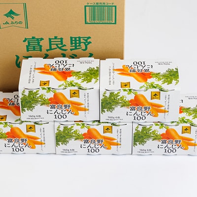 JAふらの　富良野にんじん100(30缶セット)