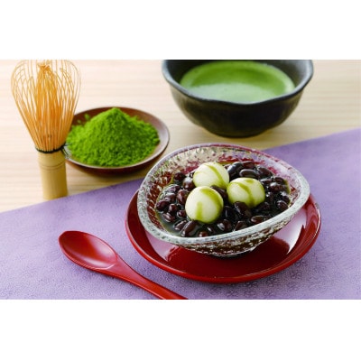 【富良野地区産小豆使用】ふらの 茹小豆 抹茶入り 85g×12缶入