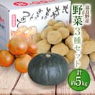 【先行受付】【2025年10月上旬より発送】富良野野菜 5kgセット(じゃがいも・玉ねぎ・かぼちゃ)