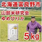 【発送月固定定期便】◆令和7年産先行受付◆特A受賞!北海道富良野市産ゆめぴりか 精米5kg全9回