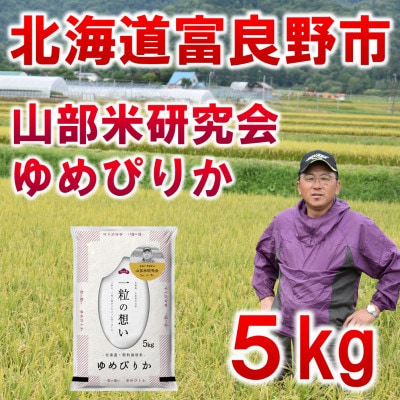 【毎月定期便】北海道富良野市産ゆめぴりか 精米 5kg全6回