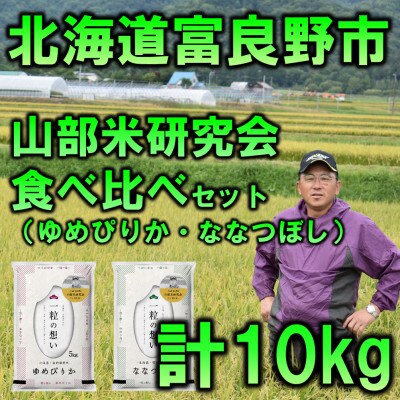 【毎月定期便】北海道富良野市産米 食べ比べセット[5kg×2袋]全3回